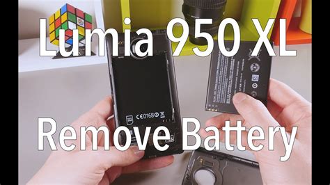 Microsoft Lumia 950 XL - How To Remove The Battery - YouTube