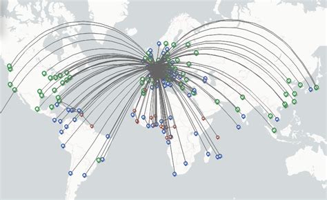 Infrarrojo Lo dudo Interacción air france route map Tumor maligno Tener ...