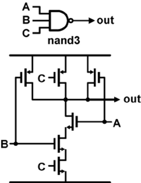 Nand Gate Circuit Diagram Using Transistor