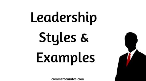 3 Leadership Styles and Examples