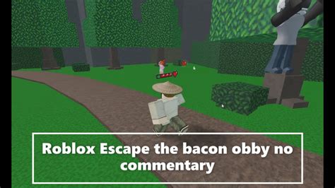 ROBLOX Escape the bacon Obby | No Commentary - YouTube