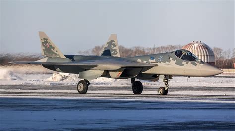 First Serial Production Su-57 Felon Delivered To The Russian Aerospace ...