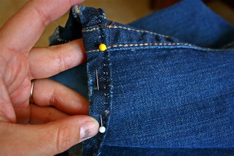 The Pretty Poppy: How to hem jeans using the original hem..the best way!!