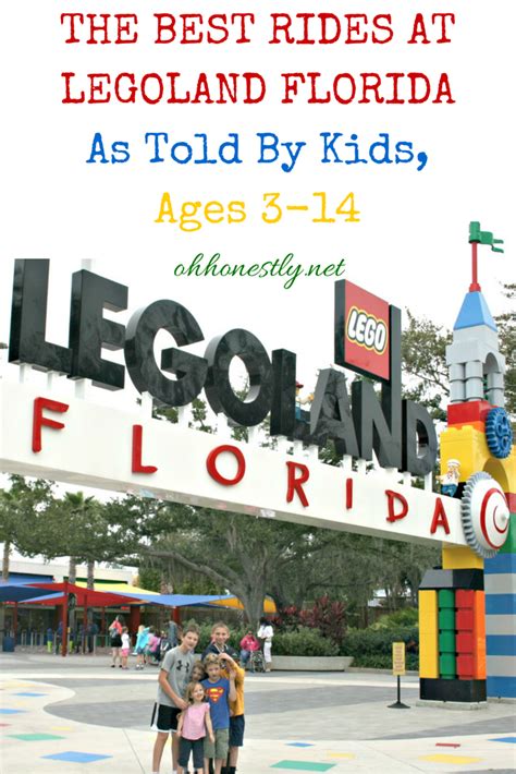 The Best Rides at Legoland Florida, as Told by Kids Ages 3-14