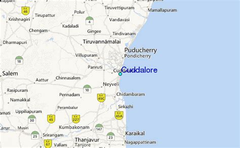 Cuddalore Tide Station Location Guide