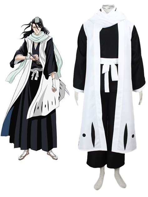 Anime Bleach Cosplay Costume Kyouraku Shunsui Kenpachi Zaraki White ...