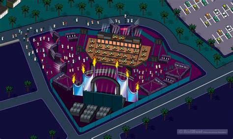 Rod Hunt Detailed Isometric Illustrations & Illustrated Maps - F1 Saudi ...