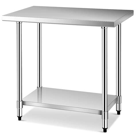 Buy Giantex 36 x 24 Inches Stainless Steel Work Table, Commercial ...