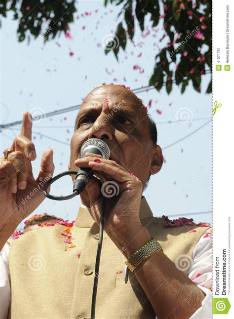 Rajnath Singh . editorial photo. Image of national, minister - 41071751