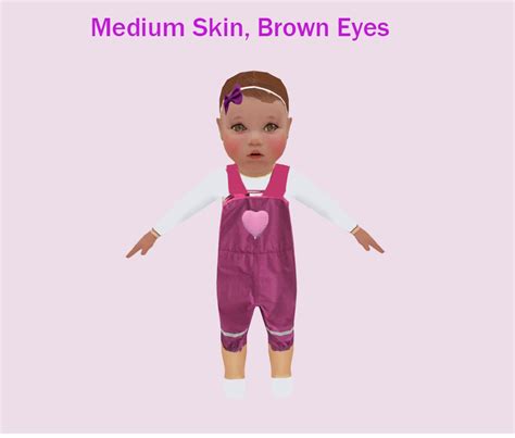 The Sims 4 Baby Skin - flipmoms