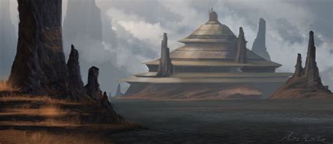 Jedi Temple Concept Fan Art, Micah Brown on ArtStation at https://www ...