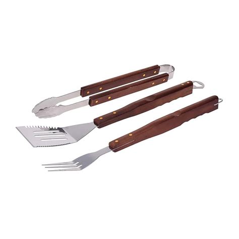 Three Piece Barbecue Tool Set - BBQ Tools & Utensils - Tates