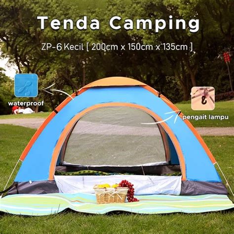 TENDA GUNUNG KAPASITAS 4 ORANG TENDA CAMPING, Barang Yang Dicari di ...