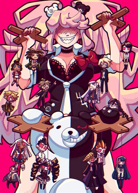 Junko Enoshima Danganronpa Art Print | Etsy Australia