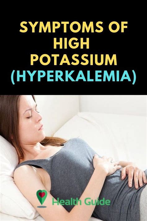 Symptoms of High Potassium (hyperkalemia) | High potassium foods, High ...