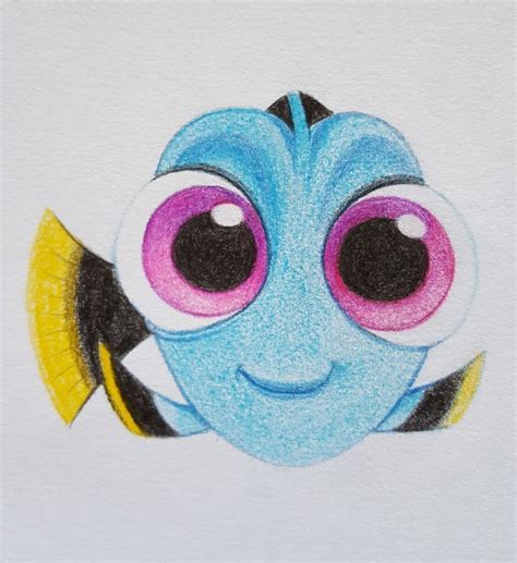 Finding Nemo sketches : Dory | Desenhos a lápis da disney, Esboços ...