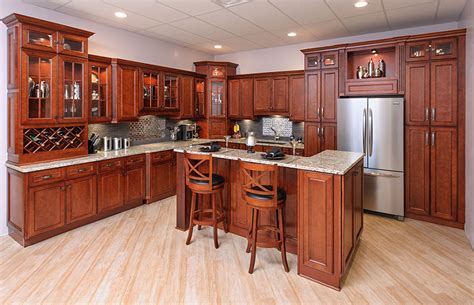 Wood Flooring With Natural Cherry Cabinets - wood flooring design