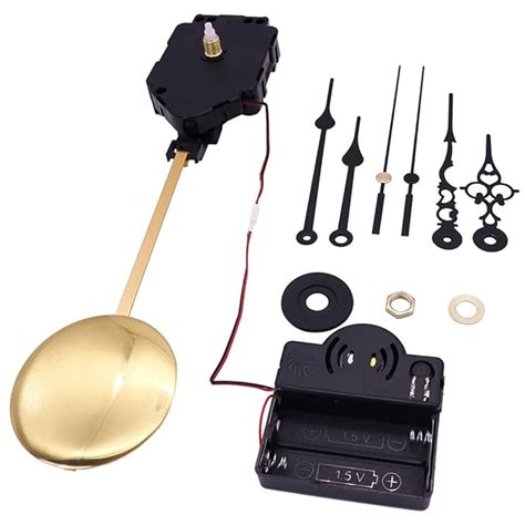 Buy UPKOCH Quartz Pendulum Clock Movement DIY Movement Kits Quartz ...