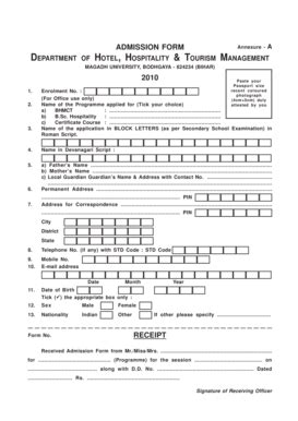 Magadh University Degree Form Pdf - Fill and Sign Printable Template Online