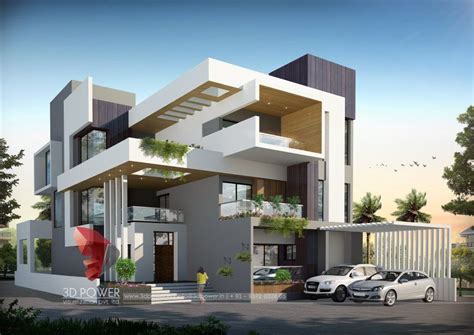 High Class Bungalow Rendering – high Class Bungalow Design | Duplex ...