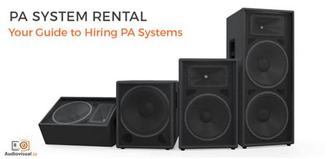 PA System Rental | Your Guide to Hiring PA Systems