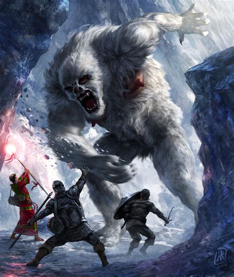 ArtStation - Yeti encounter