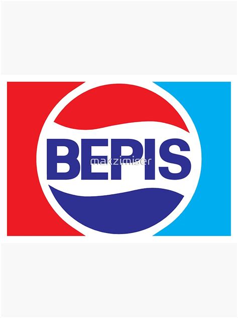 "Bepis" Sticker for Sale by makzimiser | Redbubble