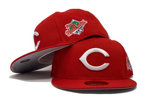 CINCINNATI REDS 1990 WORLD SERIES GRAY BRIM NEW ERA FITTED HAT – Sports ...