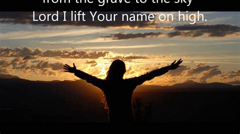 Lord I Lift Your Name on High Hillsongs with lyrics Chords - Chordify