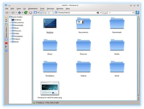 Konqueror - file manager, web browser, and universal viewer - LinuxLinks