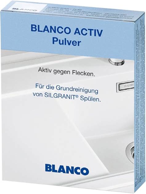 Blanco Activ Pulver| for Deep Cleaning of Silgranit Sink | 3 Pack ...