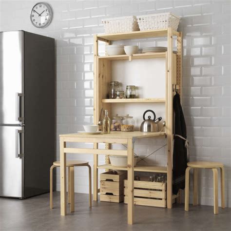 New to Ikea: The Cool Foldable Table Every Small Kitchen Needs