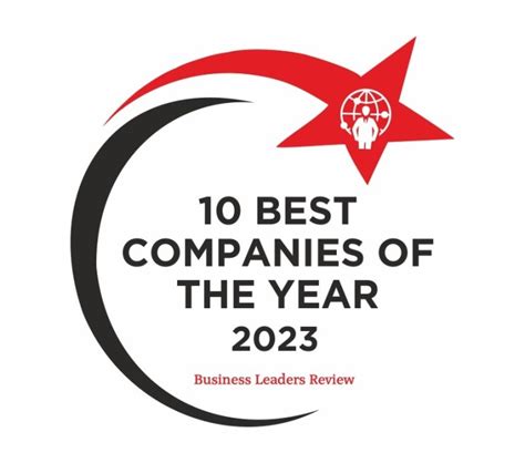 10 Best Companies Of The Year 2023 - Business Leaders Review: Best ...