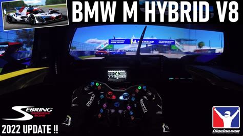 iRacing - New BMW M Hybrid V8 LMDh Hypercar & Updated Sebring ...