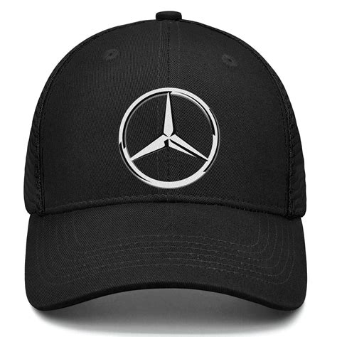 Snapback Classic Mesh Hats All Cotton Trucker Cap Mercedes-Benz-Logo