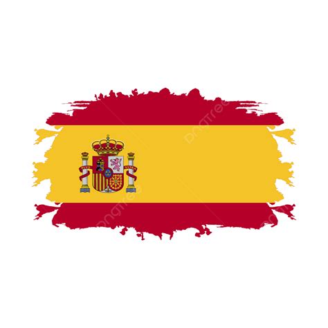 Spain Flag Transparent Background Design Hd Images, Spain Flag Brush ...