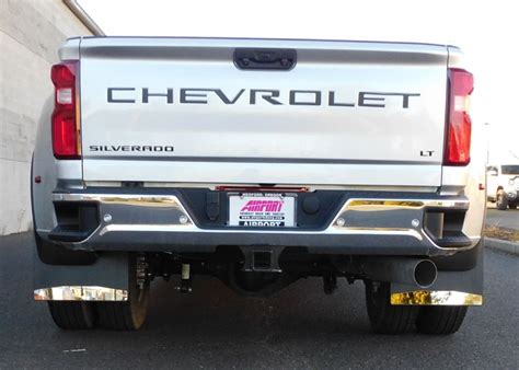 Duraflap Chevy/GMC 3500 Rear Dually 2020 - 2023 Custom Mud Flaps & Weights