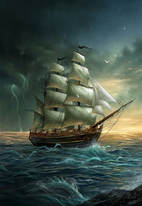 Pin by Johny E on Around fleet . | Ship paintings, Old sailing ships ...