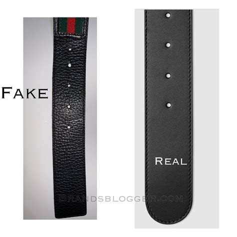 How To Spot A Fake Gucci Web Belt With G Buckle - Brands Blogger