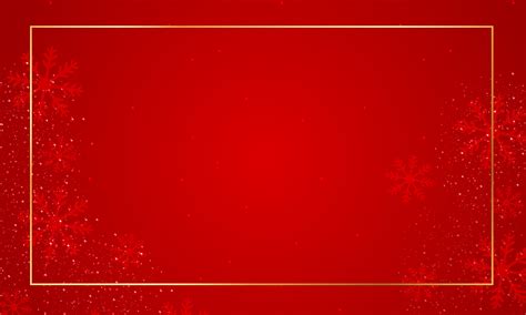 Red Snowflakes Wallpaper