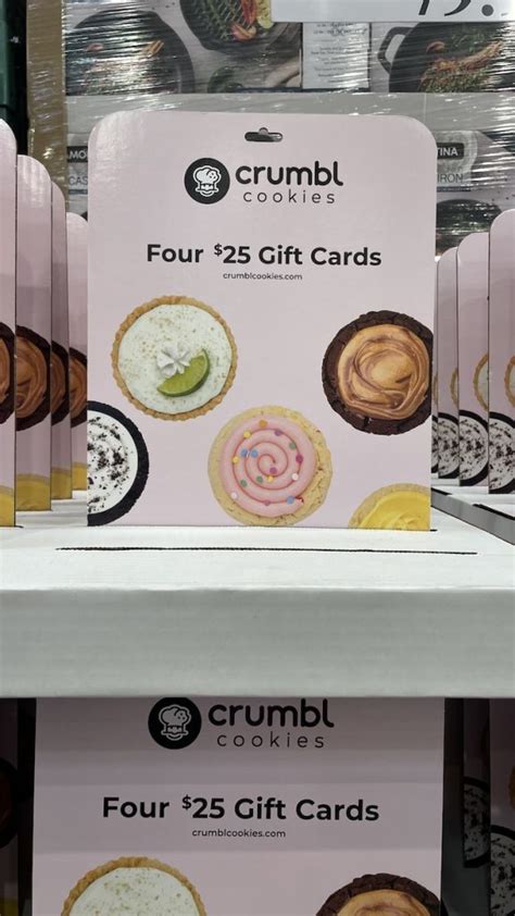 Costco is Selling $100 in Crumbl Gift Cards for Just $80 Kids ...