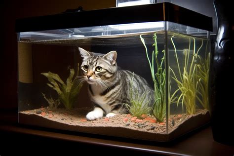 Cat In A Fish Tank by AI-Visions on DeviantArt