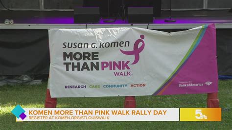 Rally to register for Susan G. Komen's More Than Pink Walk | ksdk.com