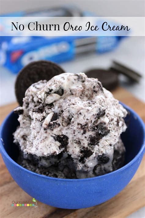 No Churn Oreo Ice Cream Recipe