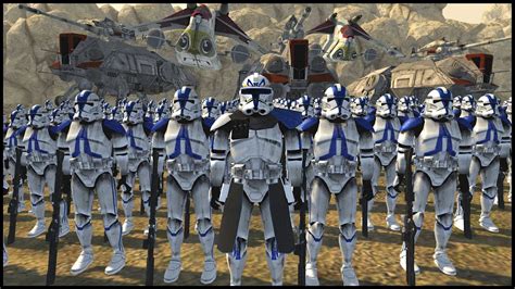 The 501st Clone Trooper Legion - Men of War: Star Wars Mod Battle ...