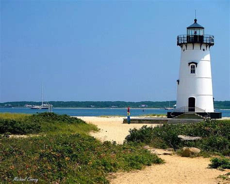 Martha Vineyard Lighthouse Photograph by Michael Conroy - Fine Art America