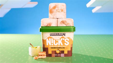 Minecraft and N!ck's Ice Cream Release Square Pint Collection | Dieline ...