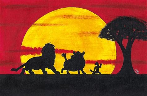 Lion King's Simba, Pumba and Timon - Adrika's Gallery - Drawings ...