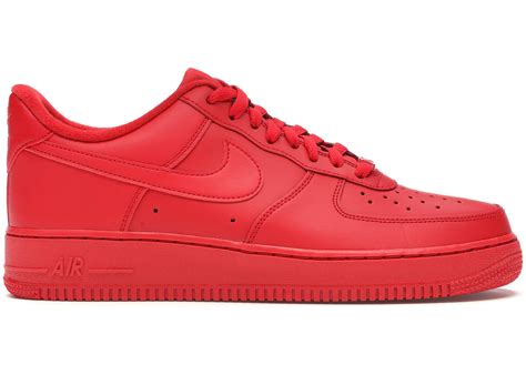 Nike Air Force 1 Low Triple Red Men's - CW6999-600 - US