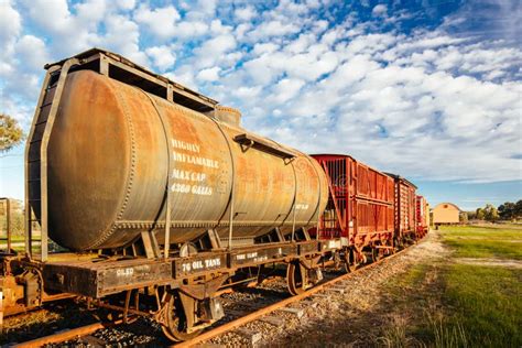 Old Vline Victorian Train Carriage Stock Photo - Image of disused ...